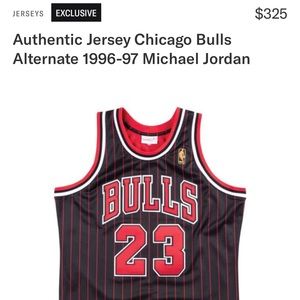 New Mitchell and Ness Jordan Jersey